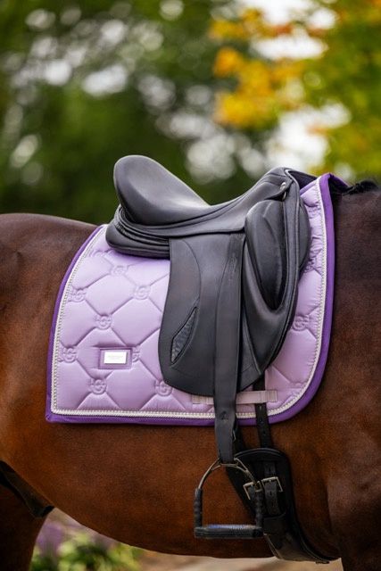 Equestrian Stockholm dressage lavender with Pearls