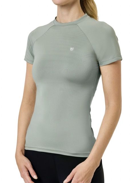 Equestrian Stockholm dynamic shirt pistachio White
