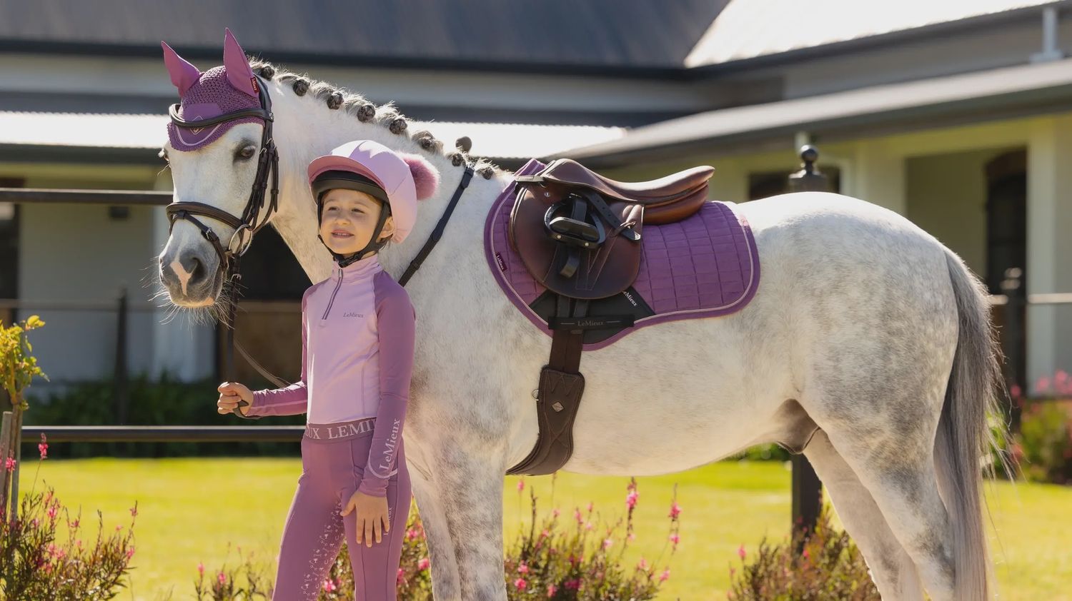 Lemieux mini suède jumping mallow