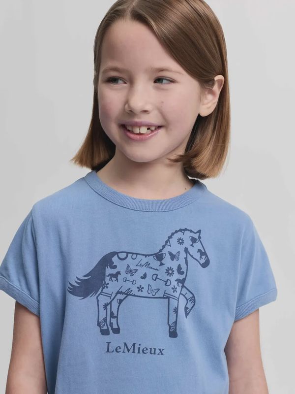 Lemieux mini Alex t-Shirt powder blue