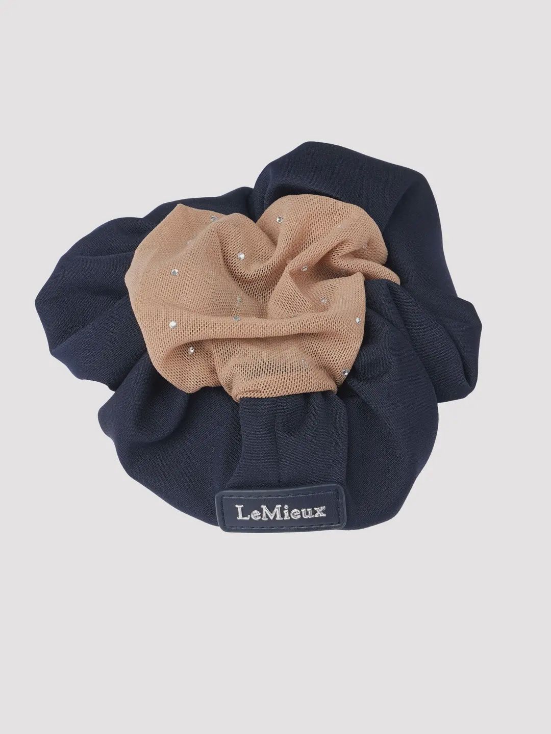 Lemieux scrunchie with Crystal hair net