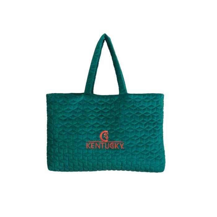 Kentucky velvet bag emerald