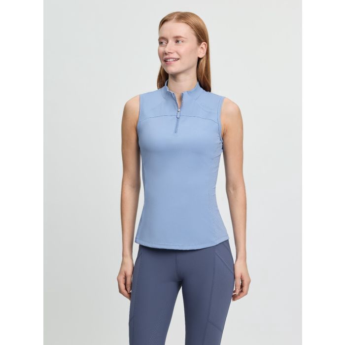 Lemieux airflow sleeveless base layer powder blue