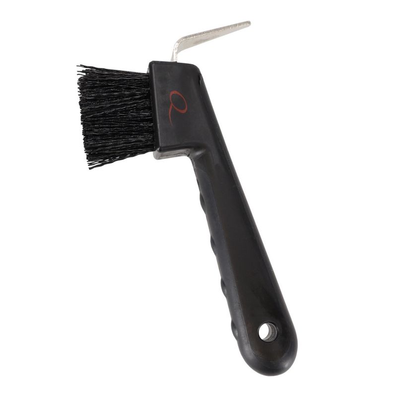 QHP hoevenkrabber Oakleigh zwart/rood