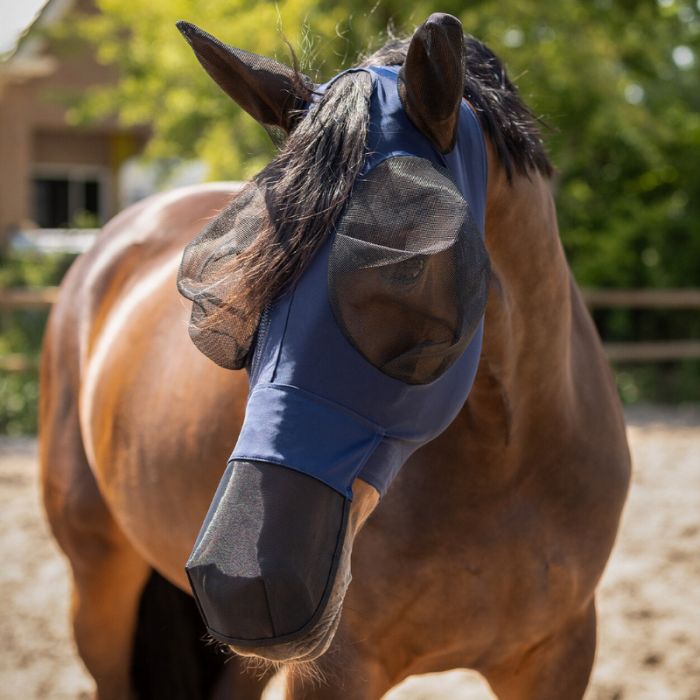 QHP vliegenmasker super bug met neus navy