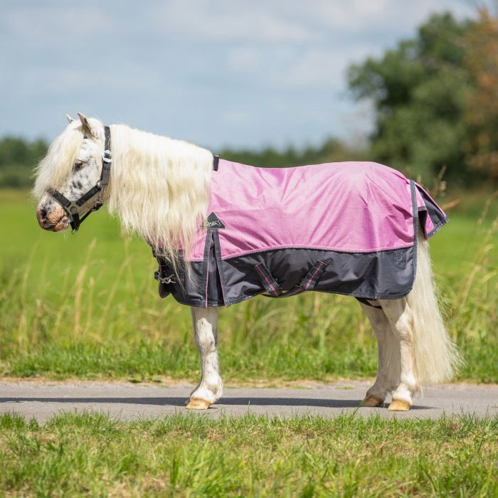 QHP turnout rug falabella collection 0gr cheery pink