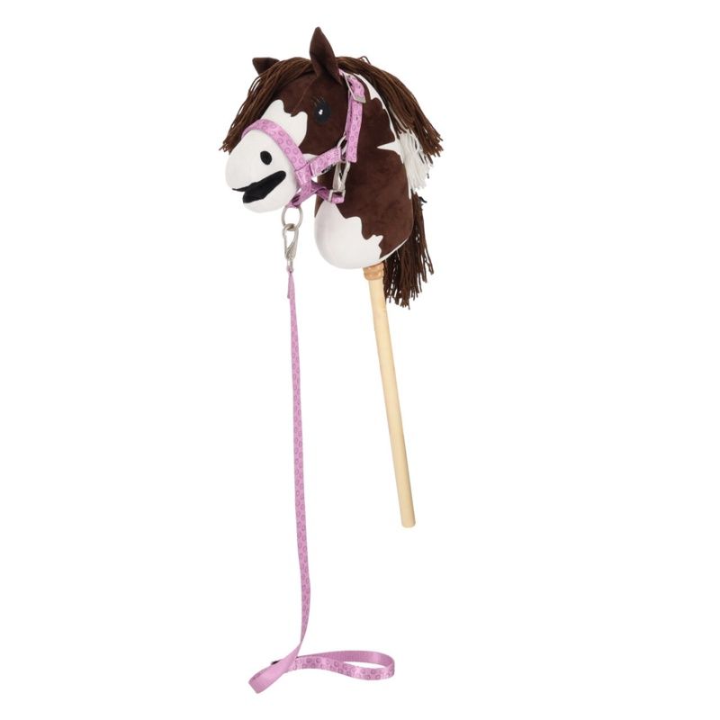 QHP hobby horse halster set cheery pink