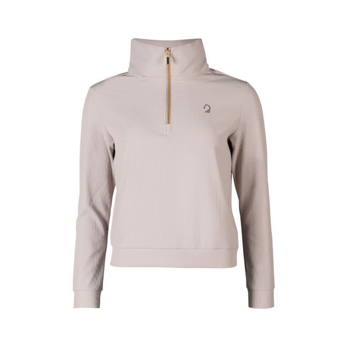 Hkm sweater limone grijs/beige