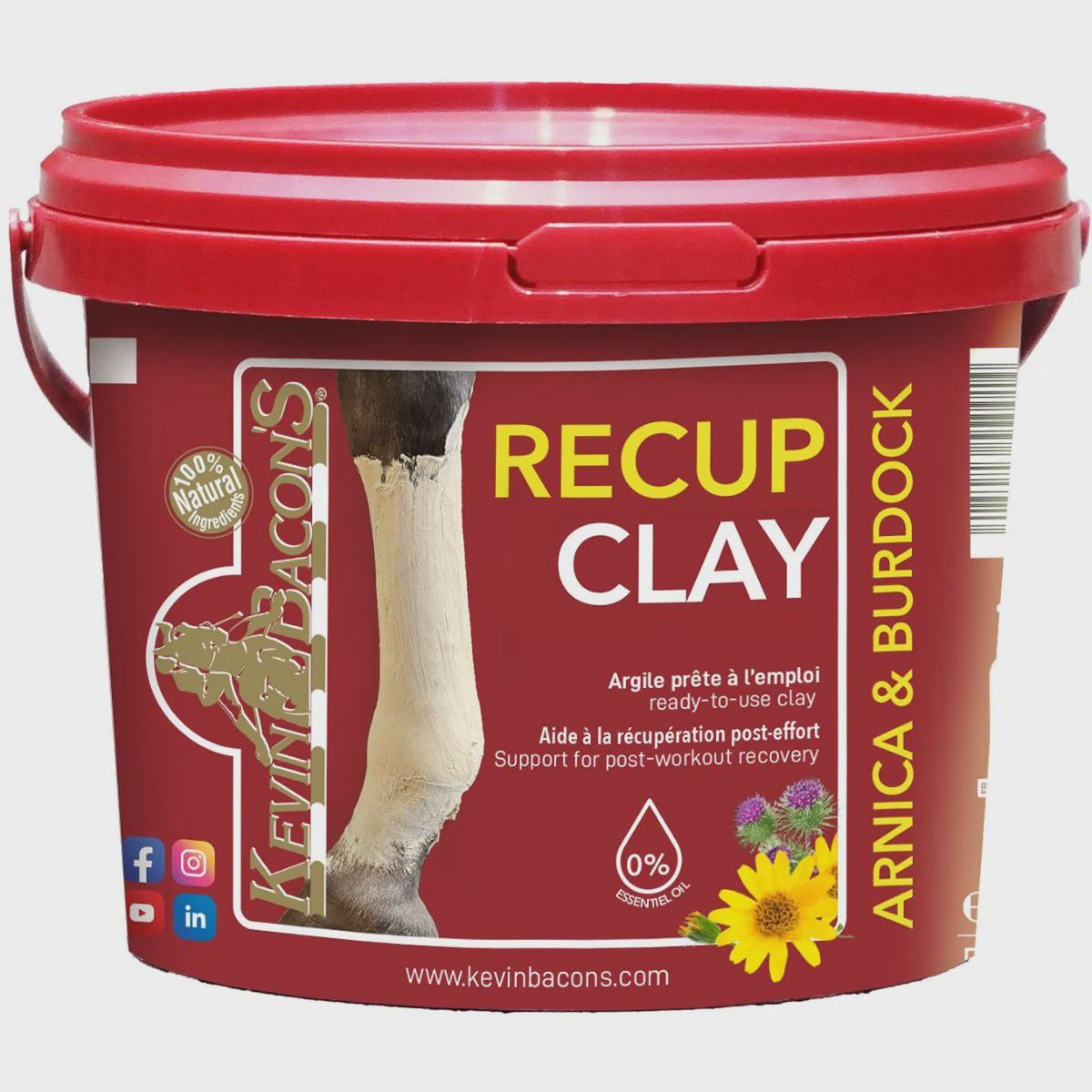 Kevin Bacon’s Recup Clay Arnica 1,5kg