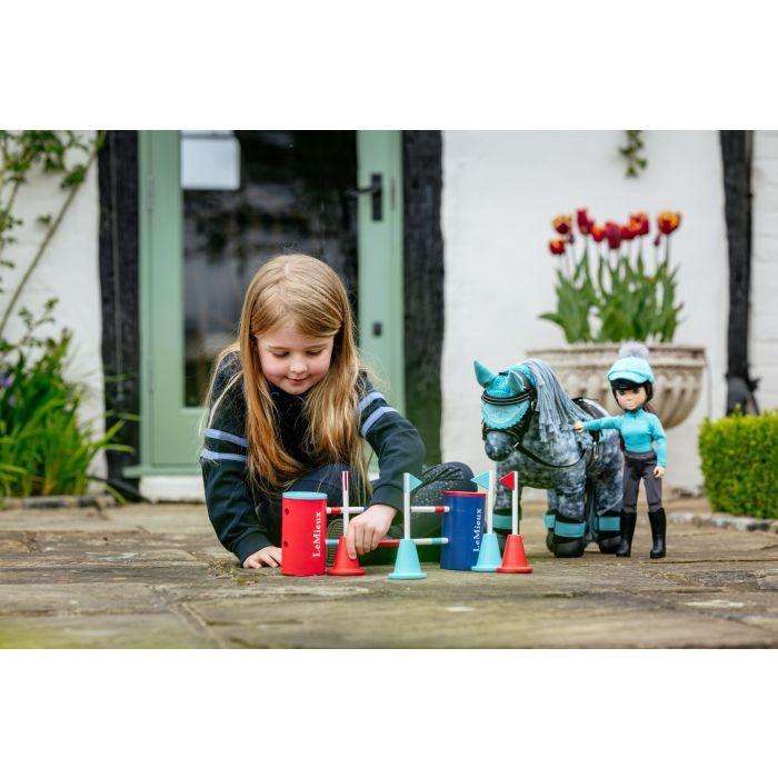 Lemieux toy pony course builder set