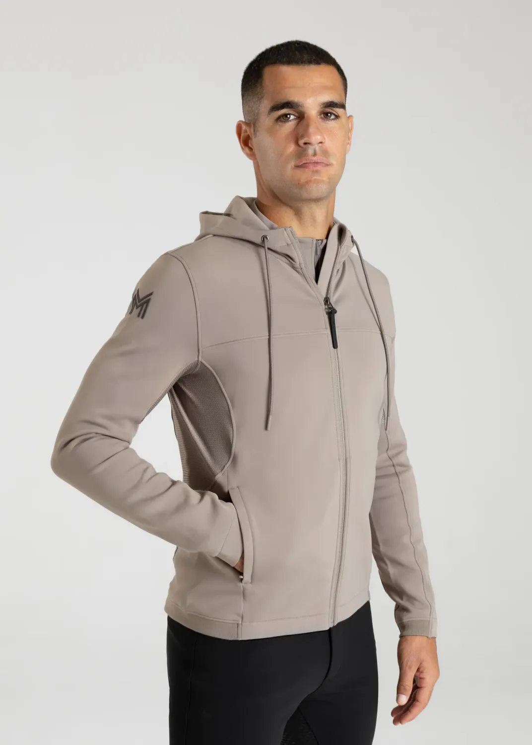 Maximilian club zip hoodie heren