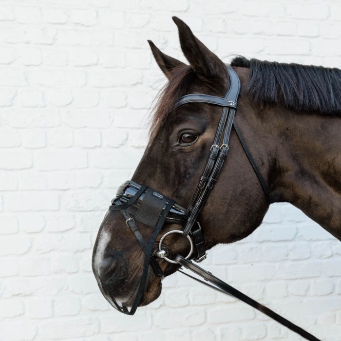 Kentucky anti fly nose net Black zwart