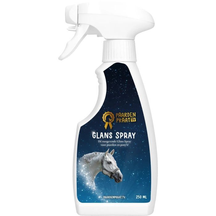 Paardenpraat tv glansspray 250ml