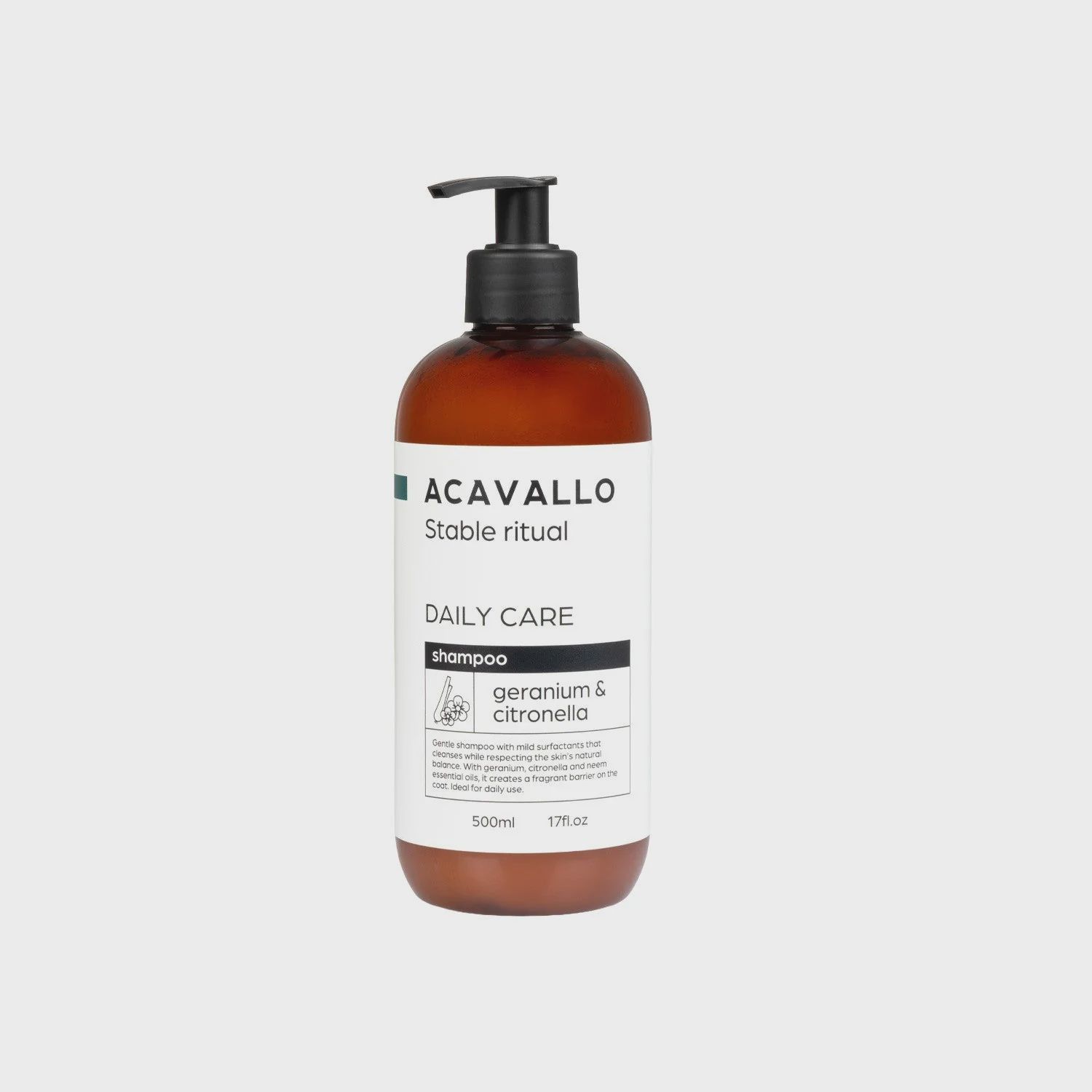 Acavallo shampoo geranium &amp; citronella