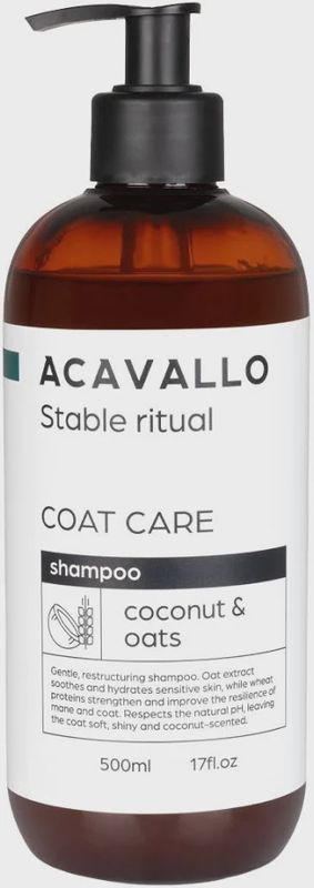Acavallo shampoo coconut &amp; oats