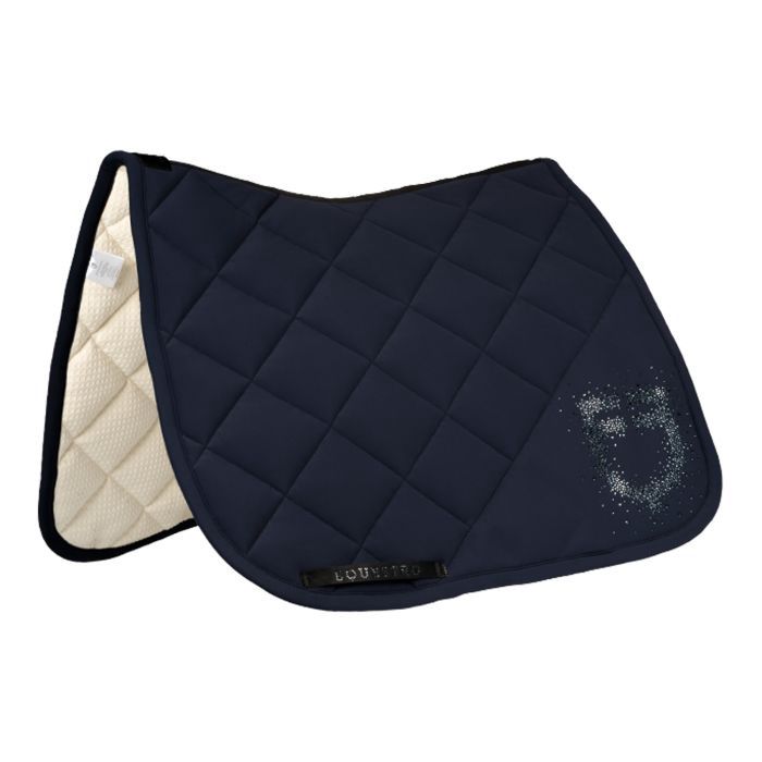 Equestro saddle pad navy stone