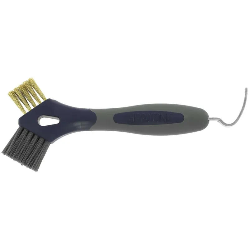 Hippotonic hoevenkrabber met metal Brush
