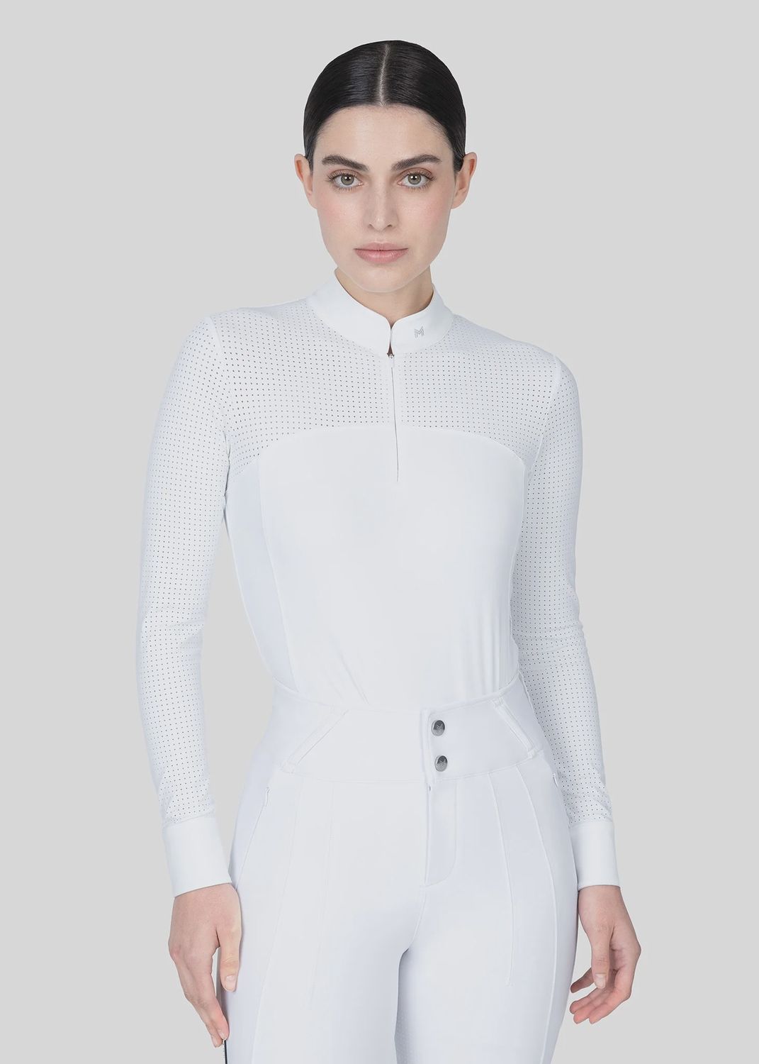Maximilian Grace showshirt longsleeve White