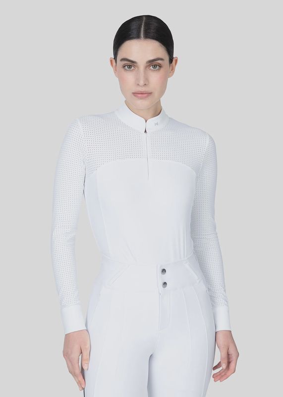 Maximilian Grace showshirt longsleeve White