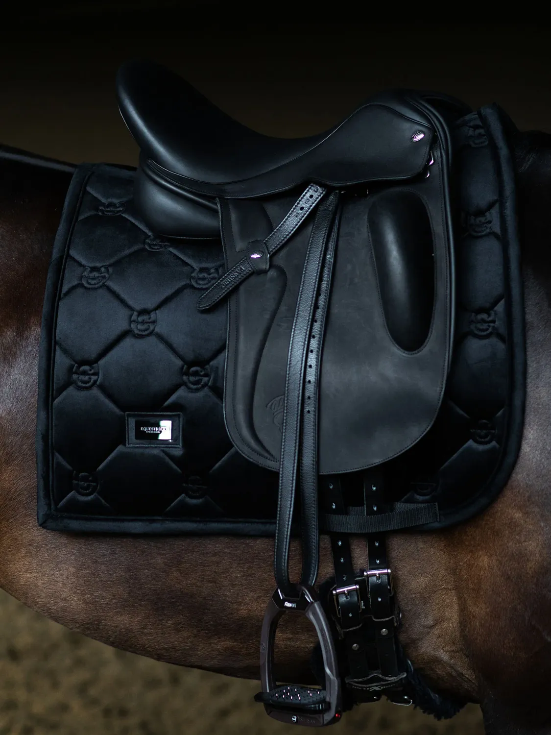 Equestrian Stockholm DRESSAGE velvet black