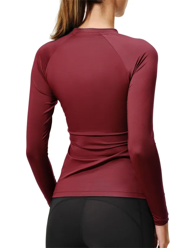 Equestrian Stockholm Dynamic Base Layer Top Merlot
