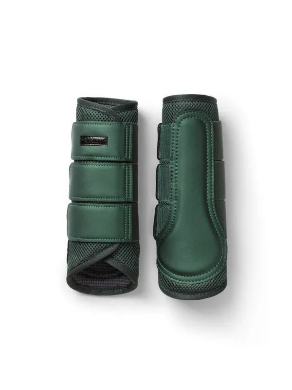 Equestrian Stockholm Mesh Brushing Boots Sycamore Green