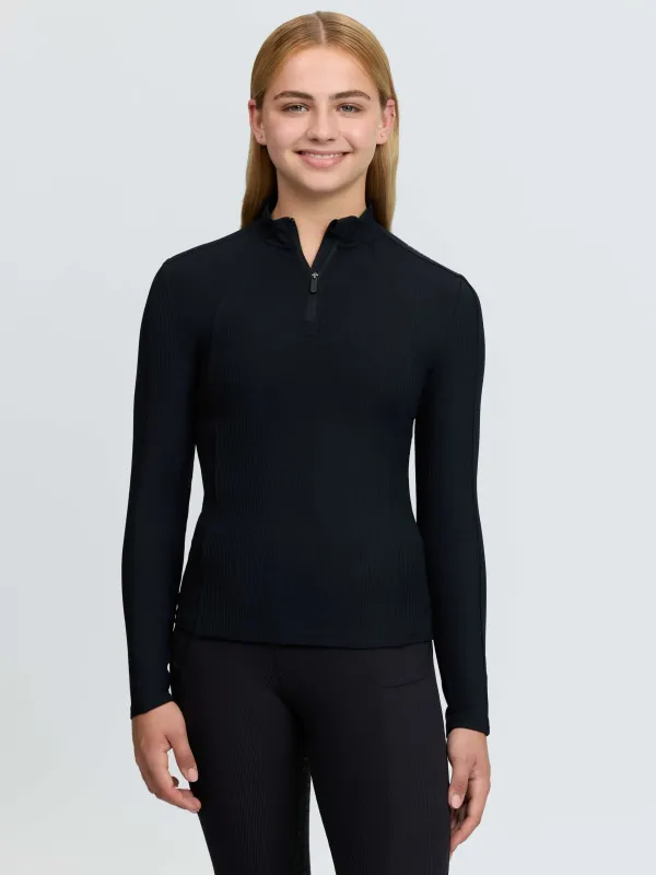 Lemieux young rider Raye ribbed base layer