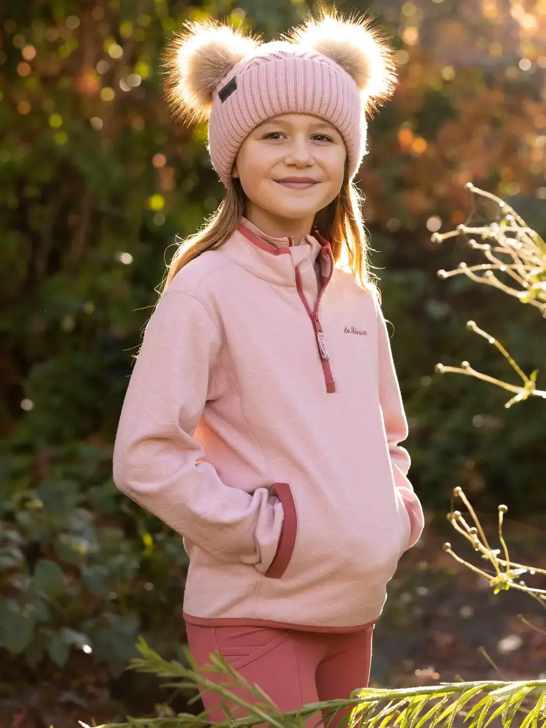 Lemieux mini Maggie heart fleece