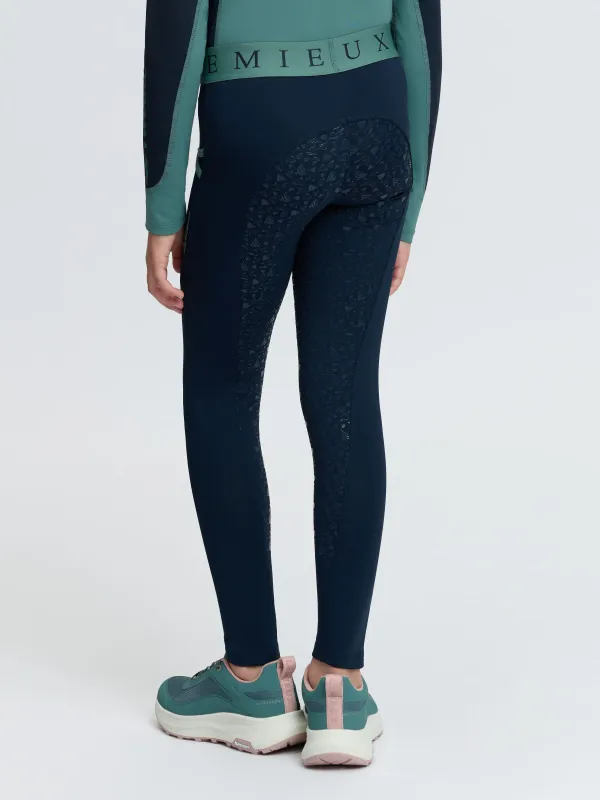 Lemieux mini pull on navy/aloe