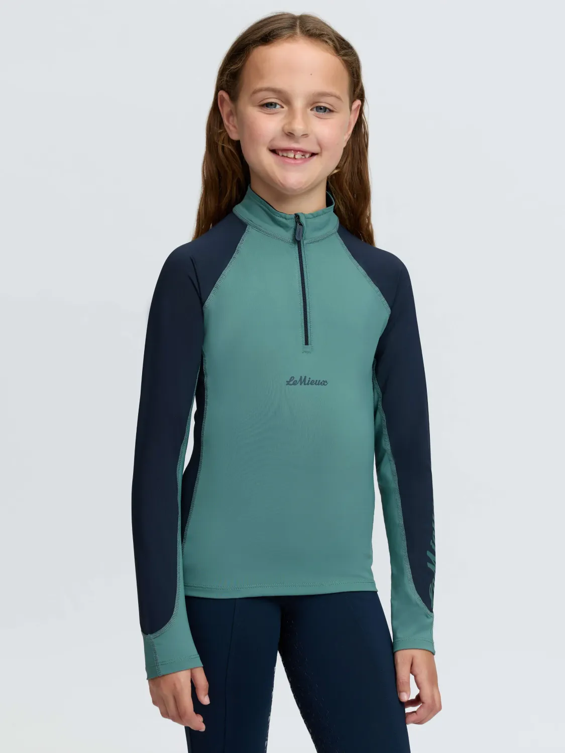Lemieux mini base layer navy/aloe