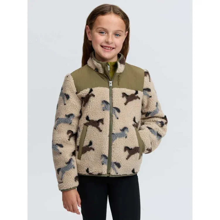 Lemieux mini Theo pony fleece willow