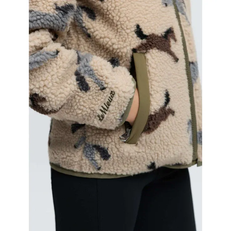 Lemieux mini Theo pony fleece willow
