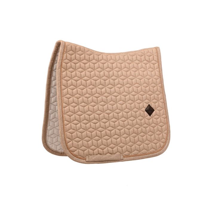 Kentucky sparkling zadeldoek dressuur, Kleur: Beige