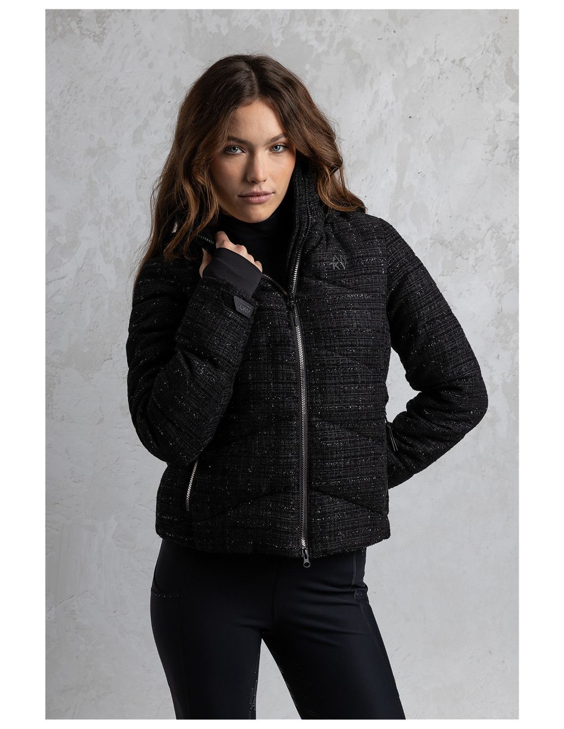 Anky padded jacket black