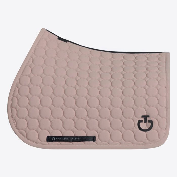 Cavalleria Toscana circle quilted jumping saddle pad