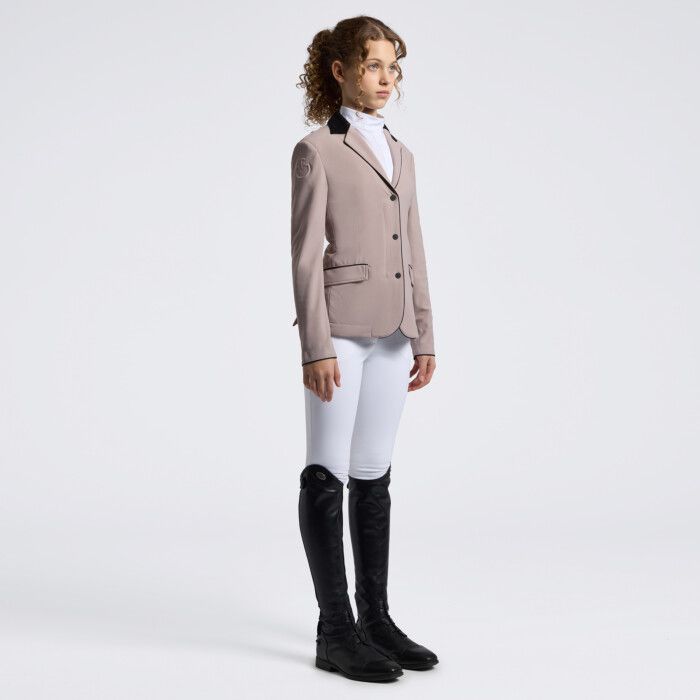 Cavalleria Toscana girls competition jacket cipria