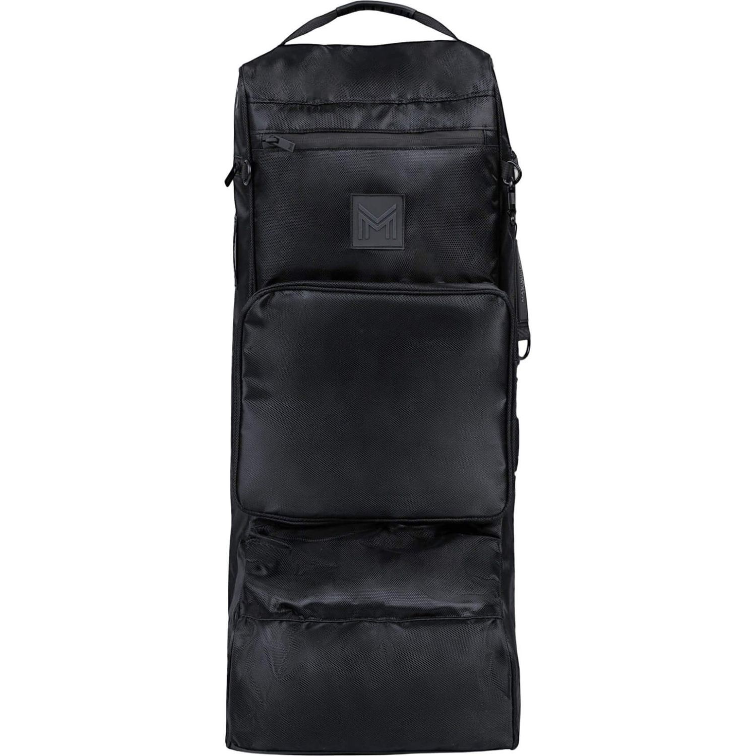 Maximilian tempo boot bag zwart
