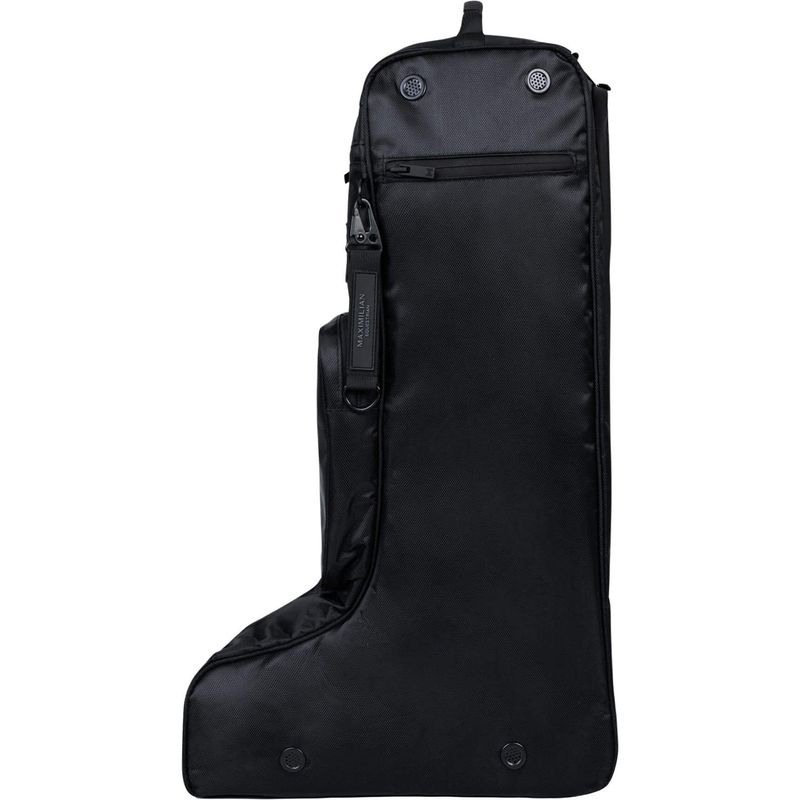Maximilian tempo boot bag zwart