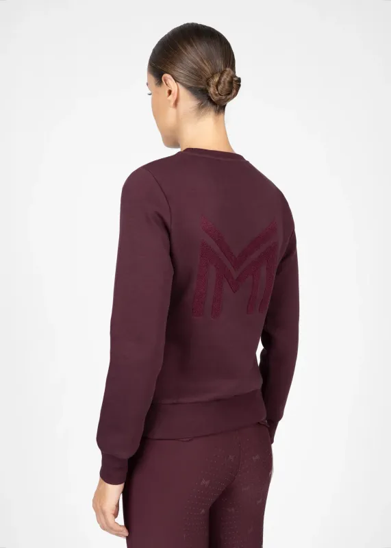 Maximilian loft sweatshirt Burgundy