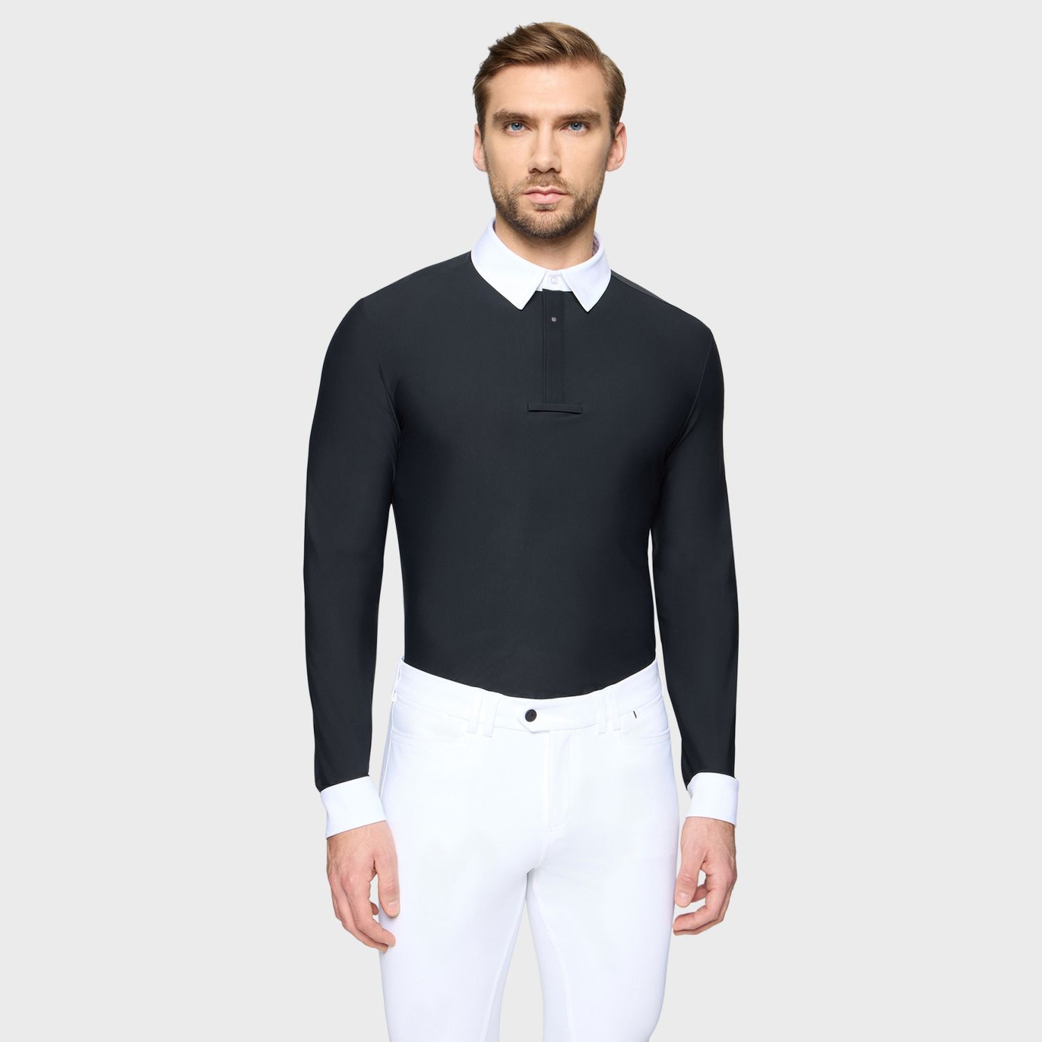 Samshield Samuel wedstrijdshirt lange mouw zwart