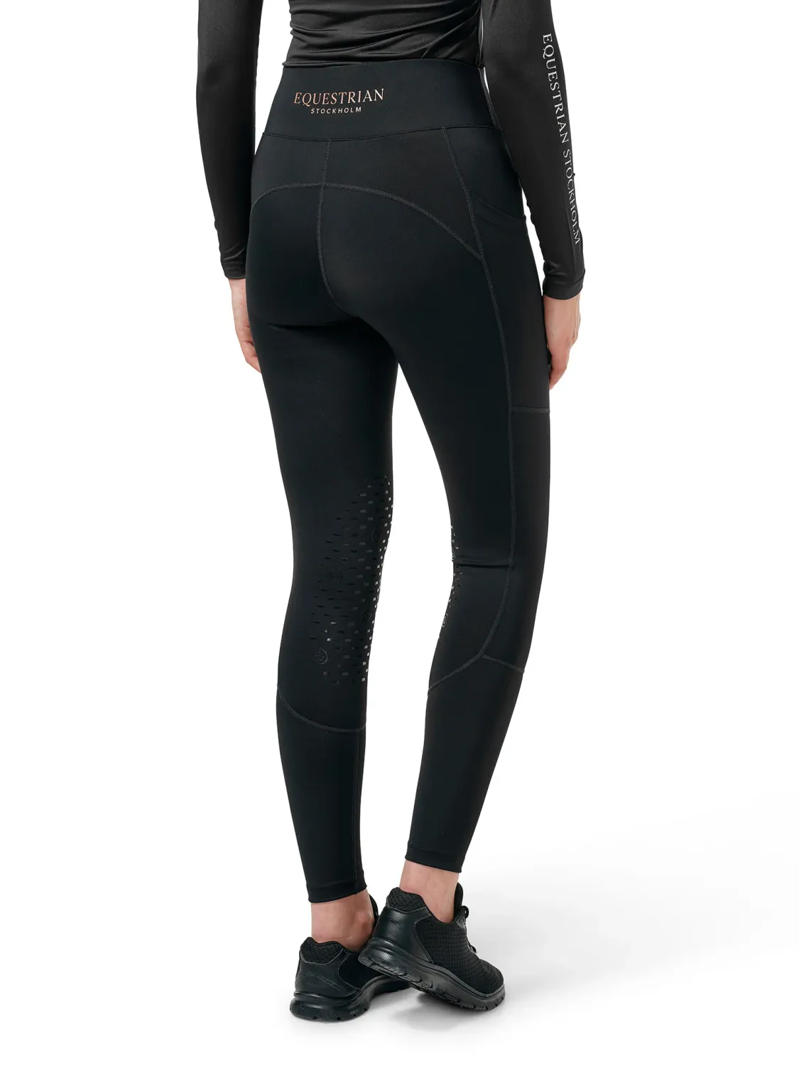 Equestrian Stockholm riding tights movement Knee grip