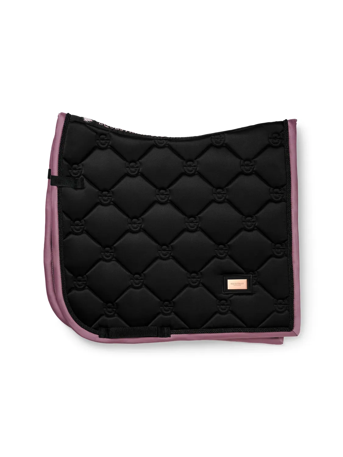 Equestrian Stockholm zadeldek Black blush dressuur Full