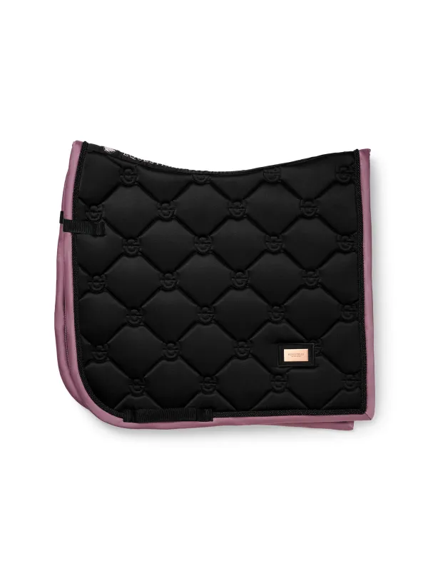 Equestrian Stockholm zadeldek Black blush dressuur Full