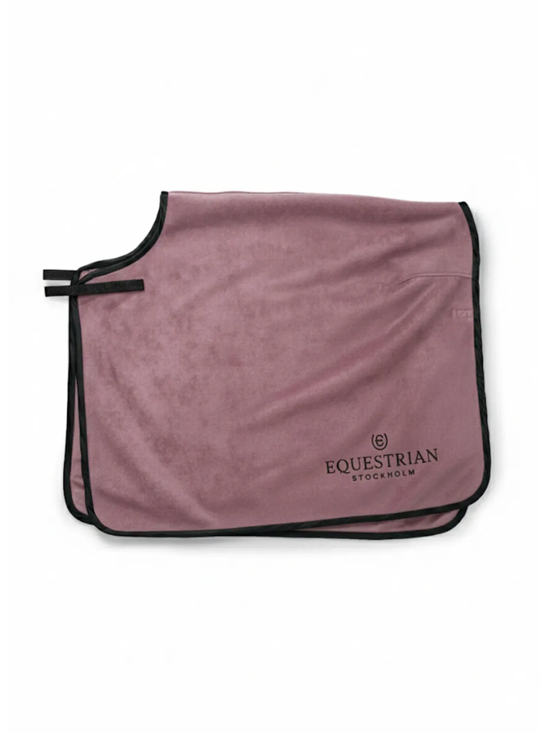 Equestrian Stockholm heavy fleece quarter blanket blush