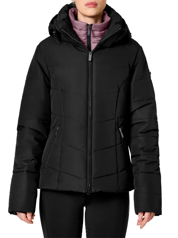Equestrian Stockholm Denali winter short Black Blush