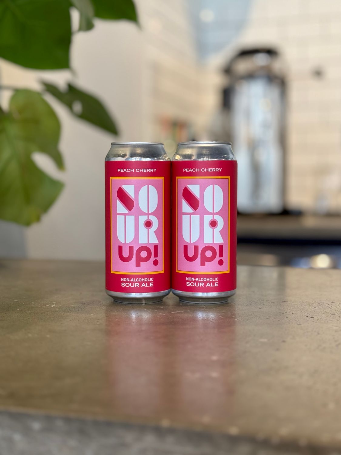 Blood Brothers Sour Up! Peach Cherry Non-Alc Sour