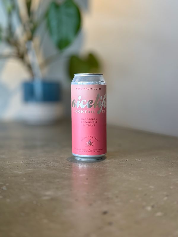 Nicelife Raspberry Creamsicle &amp; Vodka