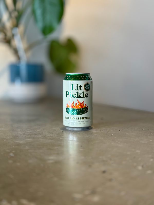 Burdock Lit Pickle Seltzer