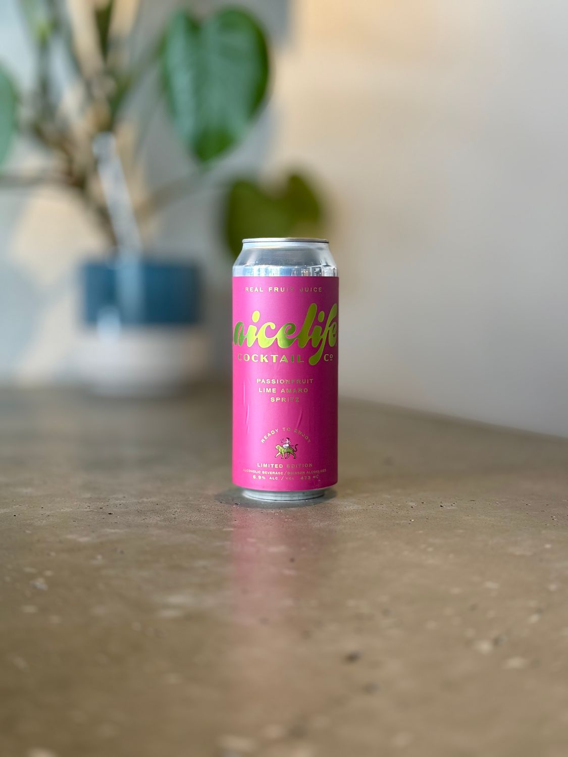 Nicelife Passionfruit Lime Amaro Spritz