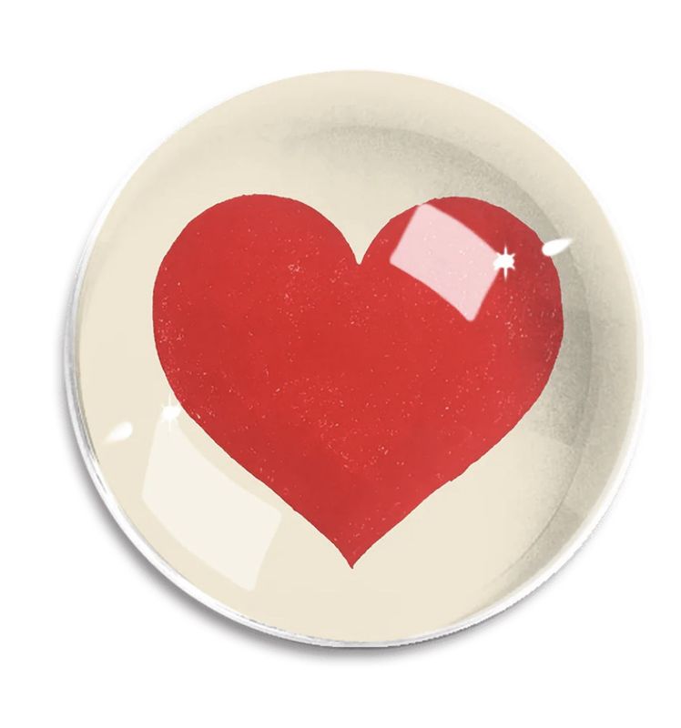 My Heart Is Full Crystal Dome Paperweight